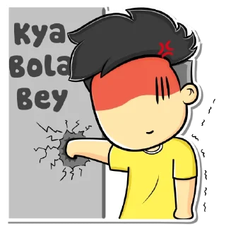 😡 emoji RG Bucket List Telegram sticker 1 of 26