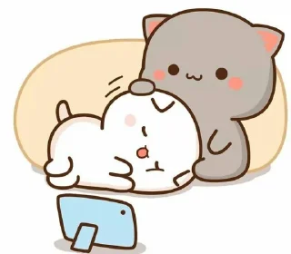 Sticker from @Stikergemoyyyook Chibi Cat