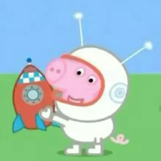 ⚰ emoji Peppa de pig Telegram sticker 10 of 30