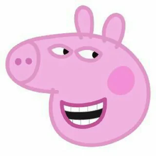 ⚰ emoji Peppa de pig Telegram sticker 16 of 30