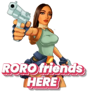 💋 emoji RORO CALLS by @Stickers_Machine Telegram sticker 2 of 15