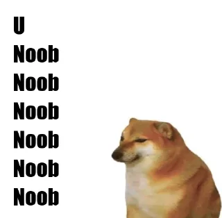 😎 emoji Doge of @activeartist Telegram sticker 18 of 49