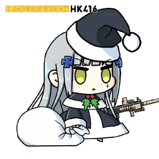 😀 emoji Padoru GFL Telegram sticker 10 of 13
