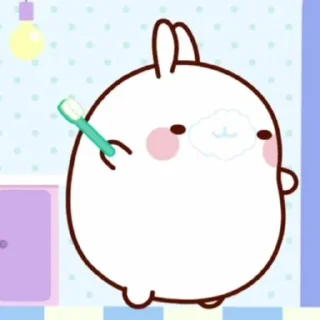 🌟 emoji Molang land🐰 by @molangtikel Telegram sticker 8 of 82