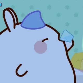 🌟 emoji Molang land🐰 by @molangtikel Telegram sticker 24 of 82