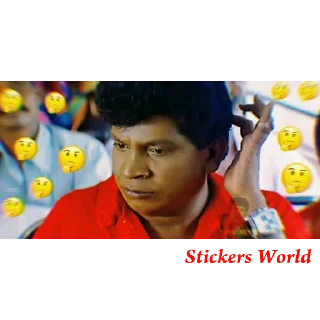 Sticker from @stickersworld_offl Vadivelu Stickers
