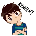 ❓ emoji About Allen @tikelku Telegram sticker 23 of 40