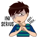 😠 emoji About Allen @tikelku Telegram sticker 16 of 40