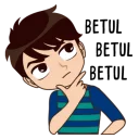 🤔 emoji About Allen @tikelku Telegram sticker 18 of 40