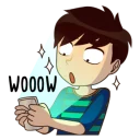 😯 emoji About Allen @tikelku Telegram sticker 12 of 40