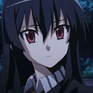 📎 emoji @animecuteth akame Telegram sticker 17 of 21