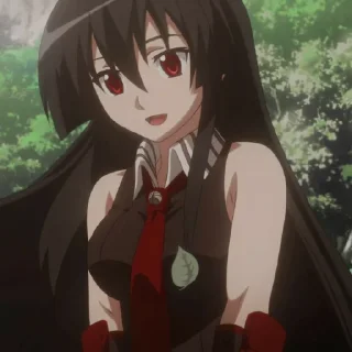 📎 emoji @animecuteth akame Telegram sticker 6 of 21