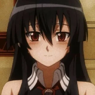 📎 emoji @animecuteth akame Telegram sticker 5 of 21