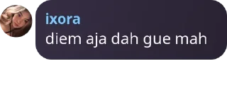 😋 emoji ixora meiden misuh Telegram sticker 14 of 19