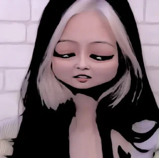 🥺 emoji ૮₍ JENNIE ₎ა @lesyeuxdee @stikerjenniel Telegram sticker 6 of 20