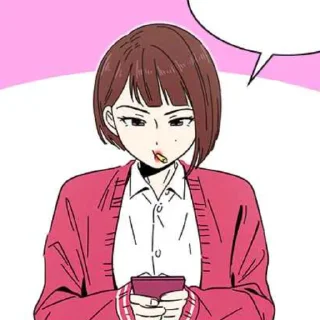 💋 emoji Kang Sunhee by @iLUC1E Telegram sticker 11 of 45