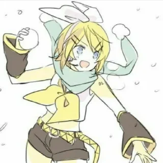 🧇 emoji Kagamine Rin — @StickerAnimePack Telegram sticker 13 of 120