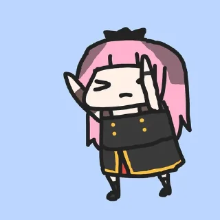 🍷 emoji Mori Calliope🍷⛓ - @StickerAnimePack Telegram sticker 5 of 28