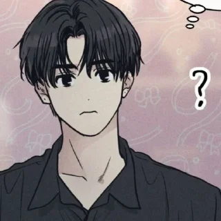 ❔ emoji @yoohanc's currently mood Telegram sticker 7 of 50