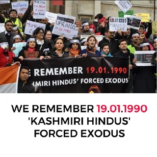 Sticker from Kashmiri Hindu Exodus • @HinduStickers_HinduStuff