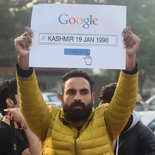 Sticker from Kashmiri Hindu Exodus • @HinduStickers_HinduStuff