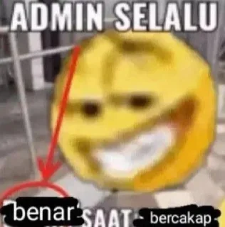Sticker from @siniguakatain bjir