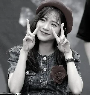 🖤 emoji Jisoo dark @aesthaticgirll Telegram sticker 5 of 25