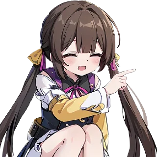 🤣 emoji 星穹铁道指人表情包 Telegram sticker 13 of 13