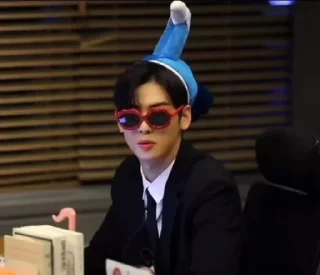 😁 emoji Eunwoo astro sticker Telegram sticker 10 of 30