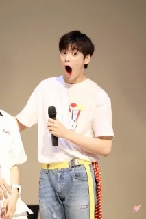 😁 emoji Eunwoo astro sticker Telegram sticker 6 of 30