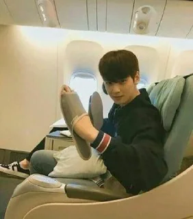 😁 emoji Eunwoo astro sticker Telegram sticker 7 of 30