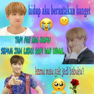 Sticker from FB nie boss