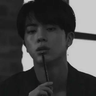 ⬛ emoji Seokjin @nsdnndjxjd Telegram sticker 1 of 25