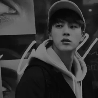 ⬛ emoji Seokjin @nsdnndjxjd Telegram sticker 7 of 25