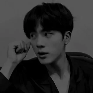 ⬛ emoji Seokjin @nsdnndjxjd Telegram sticker 12 of 25