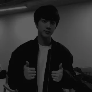 ⬛ emoji Seokjin @nsdnndjxjd Telegram sticker 14 of 25