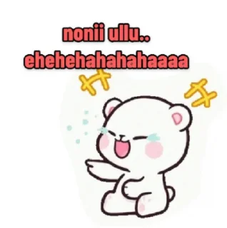 😂 emoji Milk & Mocha ⭐️ @stickersbag Telegram sticker 5 of 86