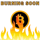 Sticker from Bitcoin Burn