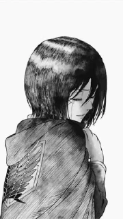 😭 emoji Mikasa Ackerman Telegram sticker 22 of 114