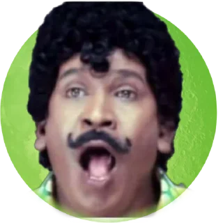 😮 emoji Vadivelu Telegram sticker 12 of 79