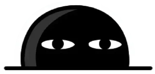 👀 emoji ʞɔɐz ಠ_ಠ 2.0 Telegram sticker 19 of 77