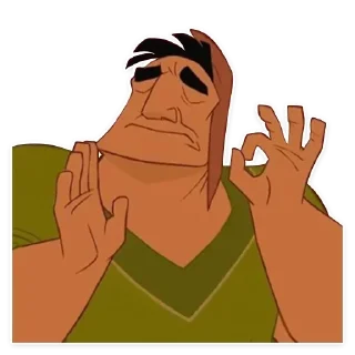 👍 emoji ʞɔɐz ಠ_ಠ Telegram sticker 13 of 115
