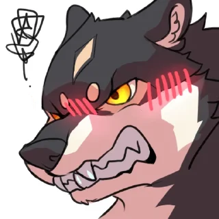 😡 emoji Zephyxus Twitch Emotes Telegram sticker 14 of 77