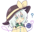 ❤ emoji 東方Projectこいしちゃんオンリースタンプ Telegram sticker 24 of 40