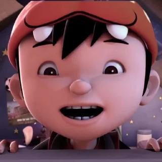 🚲 emoji @lilbebekuromi : Boboiboy % Telegram sticker 17 of 35