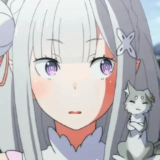 ❄ emoji Emilia~Subaru @Sankalp_370 Telegram sticker 13 of 26