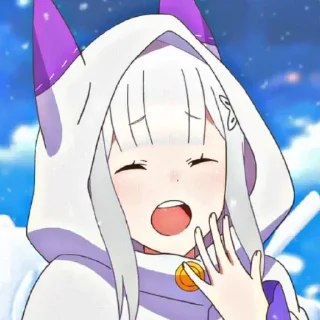 Sticker from Emilia~Subaru @Sankalp_370