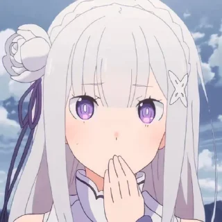 ❄ emoji Emilia~Subaru @Sankalp_370 Telegram sticker 21 of 26