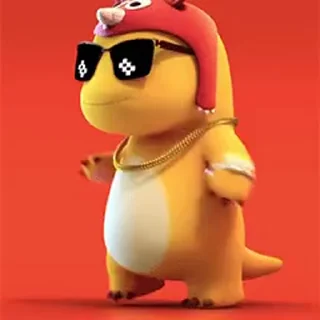 Sticker from cute奶龙