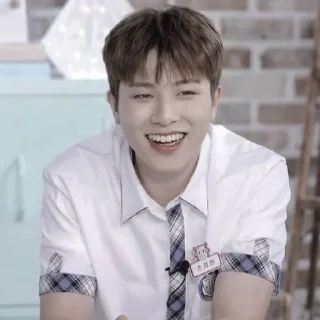 😌 emoji Junghwan，@stickernct. Telegram sticker 17 of 45